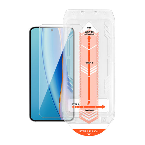 HyperGear Tempered Glass Screen Protector w/Installation Applicator Tray Galaxy S Series 16268